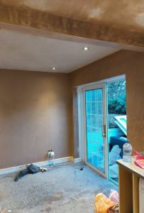 Plastering